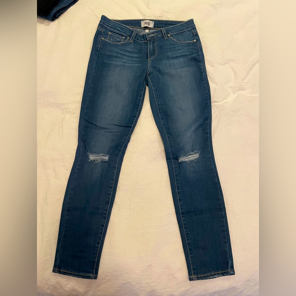 Paige Denim- Verdugo Ankle, Bingham Blue. Size 29